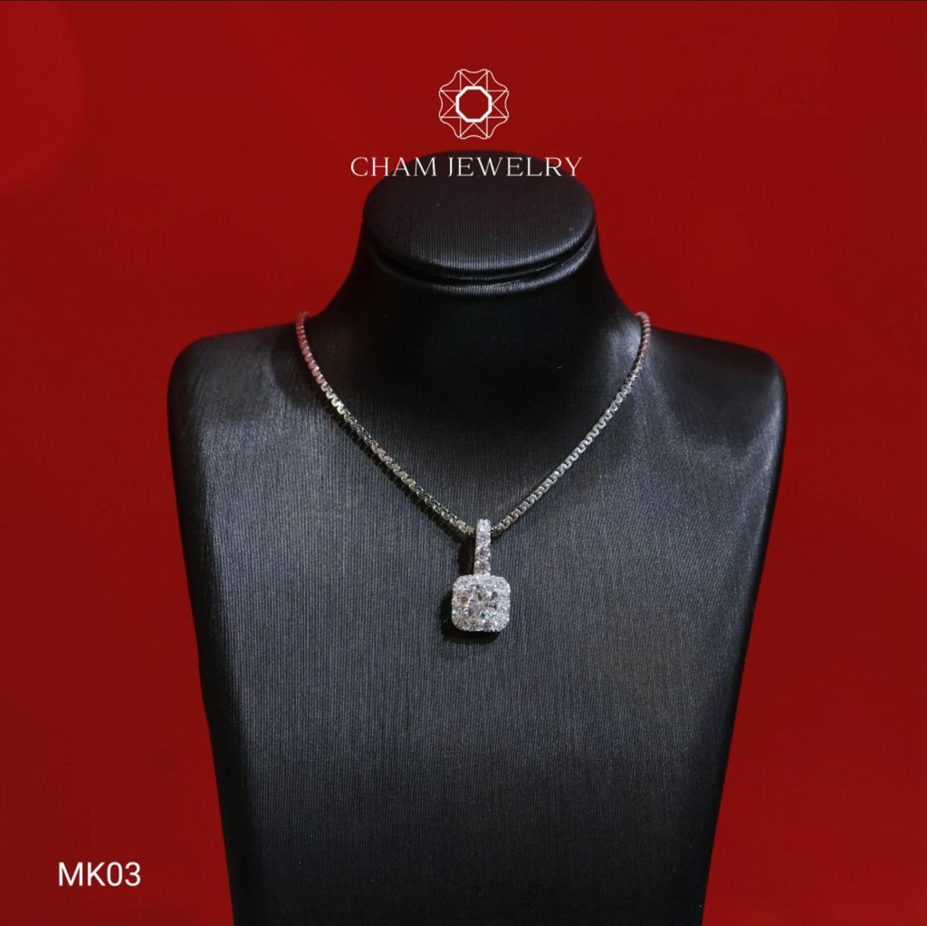 Mặt Dây Chuyền MK03 CHAM JEWERLY, Chủ 4.5mm (Barcode TMX378).