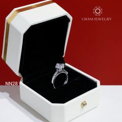 Nhẫn CHAM JEWELRY NN28, Chủ 8.0mm (Barcode CN8082 - TNN1779)