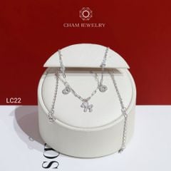 Lắc Chân LC22 CHAM JEWELRY, Lắc Chân Charm Ngựa (Barcode CTNC89) .