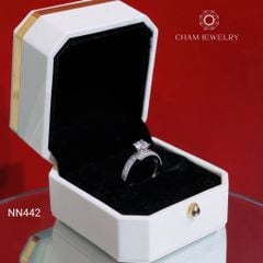 Nhẫn NN442 CHAM JEWELRY, Chủ 5.5mm (Barcode TNN1433).