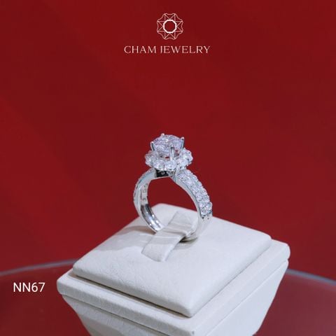Nhẫn NN67 CHAM JEWELRY, Chủ 7.0mm (Barcode TNN1538).