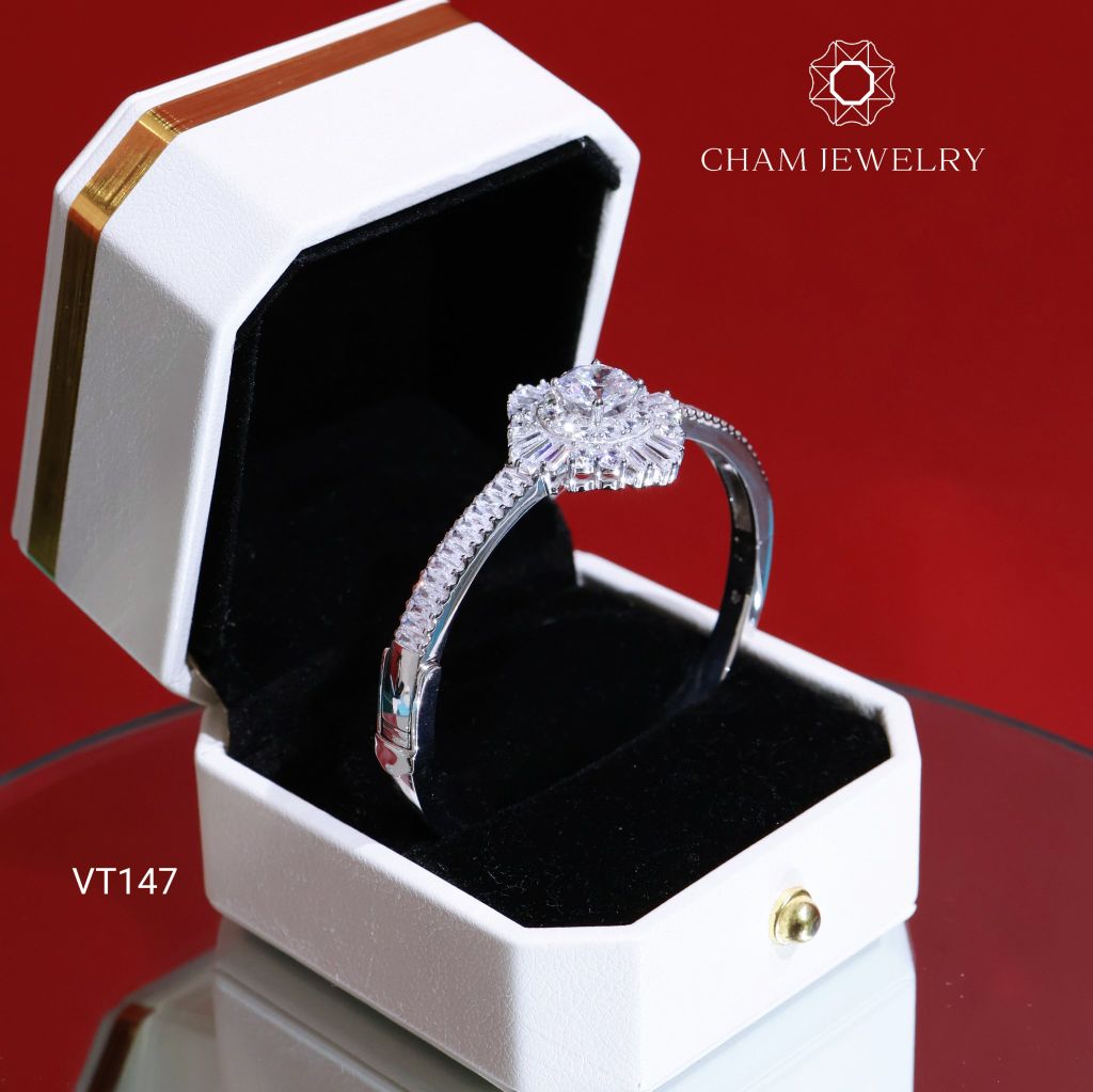 Vòng Tay VT147 CHAM JEWELRY, Chủ 8.0mm (Barcode CV7435)