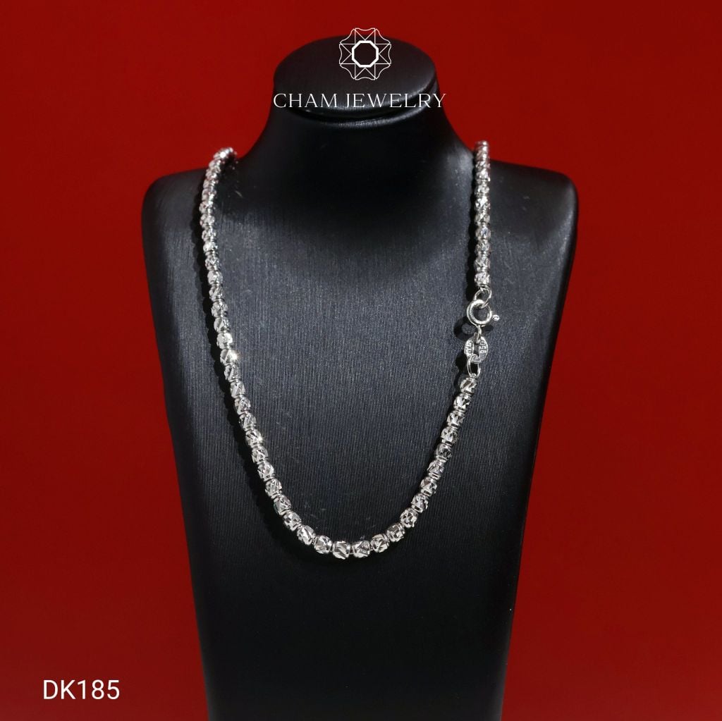 Dây Chuyền DK185 CHAM JEWELRY, Dây Bi 3.0mm (Barcode TDBC890).