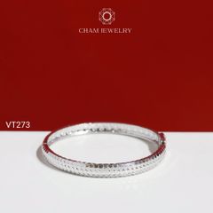 Vòng Tay CHAM JEWELRY VT273, Vòng Tay Kiểu Chạm Máy (Barcode C52V02)