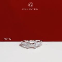 Nhẫn NM192 CHAM JEWELRY, Nhẫn Chữ H ( C-NHN252(B12) ).