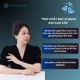 Dây Chuyền MK520-DK85 50cm CHAM JEWELRY, Halo chủ 7.0mm.