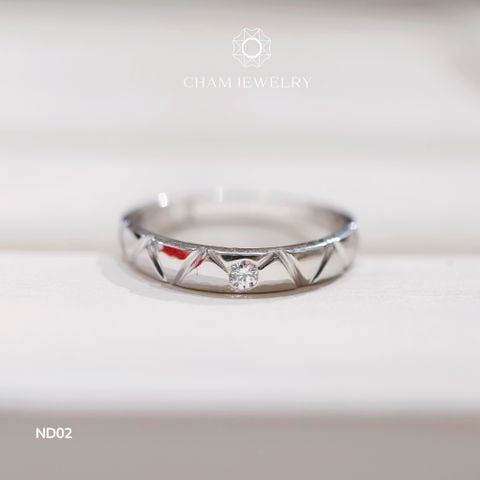 Nhẫn Cặp ND02 CHAM JEWELRY.