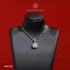 Mặt Dây Chuyền MK166 CHAM JEWELRY Mặt Chủ Vuông 5.0mm (Barcode TVB327M)