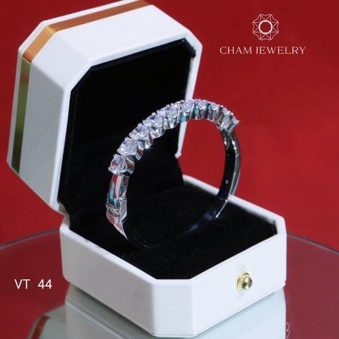 Vòng Tay CHAM JEWELRY VT44, Vòng 1 Hàng Đá, Đá 6.0mm (Barcode CV73208)