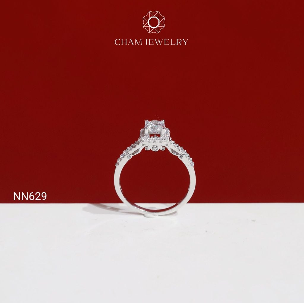 Nhẫn NN629 CHAM JEWELRY, Chủ 4.5mm (TNN1942-C-N4389 ).