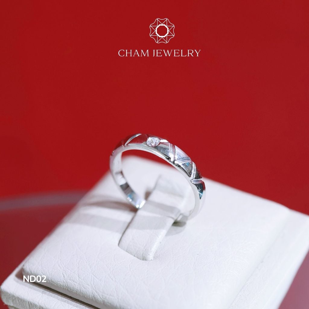 Nhẫn Cặp ND02 CHAM JEWELRY.