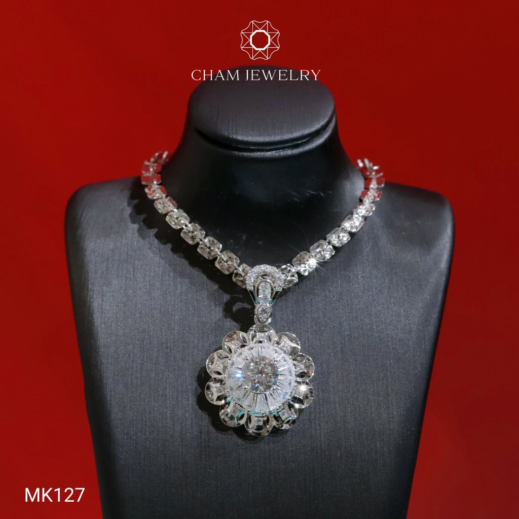 Mặt Dây Chuyền MK127 CHAM JEWELRY, Mặt Kim Tiền Chủ 7.0mm (Barcode TMA1719)