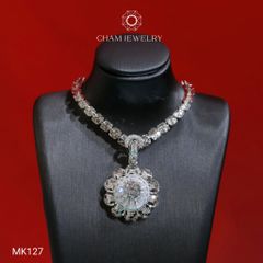 Mặt Dây Chuyền MK127 CHAM JEWELRY, Mặt Kim Tiền Chủ 7.0mm (Barcode TMA1719)
