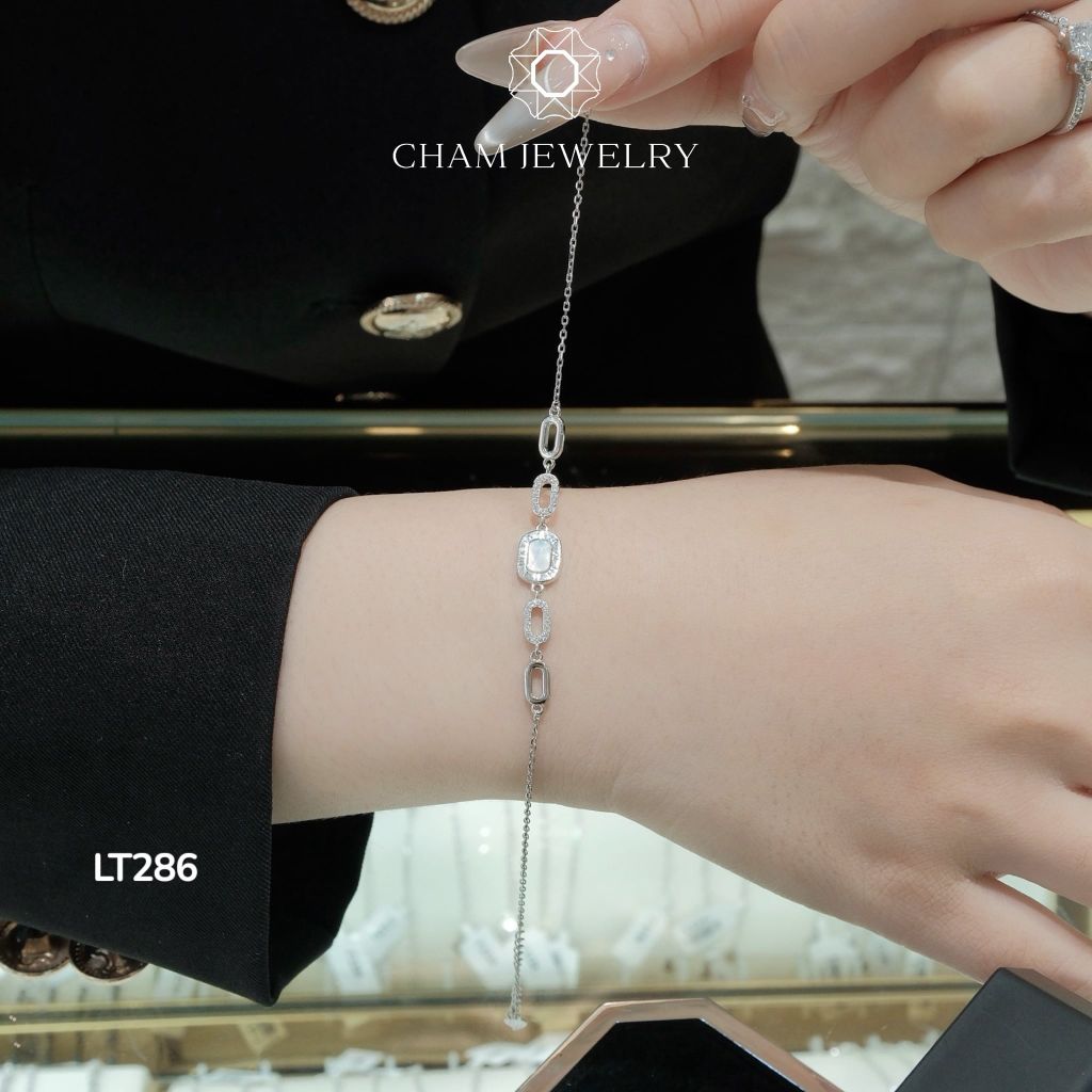 Lắc Tay LT286 CHAM JEWELRY, Free Size ( Barcode CSL70023).