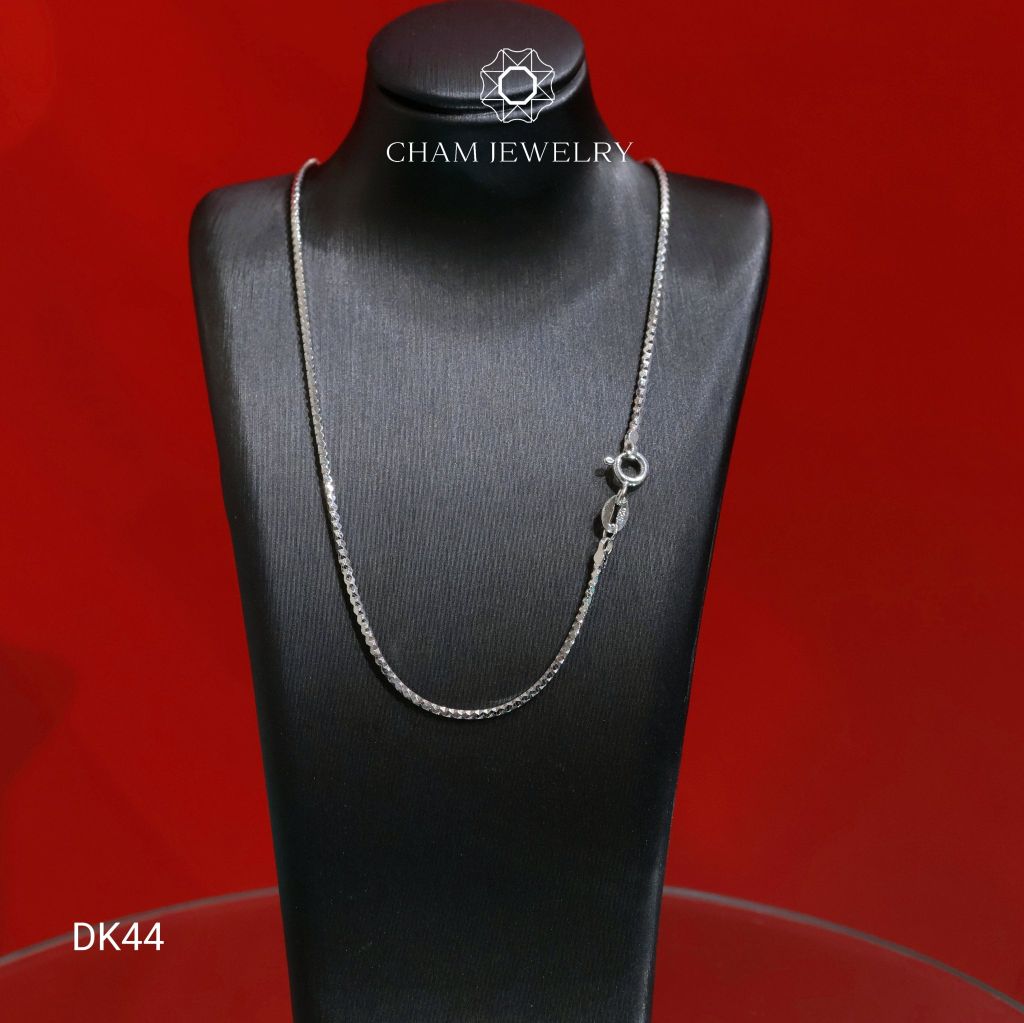 Dây Chuyền DK44 CHAM JEWELRY, Dây Mì Cắt Kim Cương Bản 1.1mm (Barcode CVGCR4045)