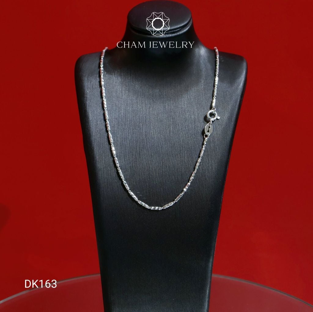 Dây Chuyền CHAM JEWELRY DK163, Dây Tiên Khúc Bản 1.5mm (Barcode (TDY740).