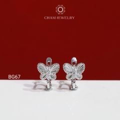 Hoa Tai CHAM JEWERLY BG67, Hoa Tai Bướm (Barcode TBG1127)