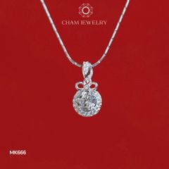 Mặt Dây Chuyền MK666 CHAM JEWELRY, Chủ 6.0mm (Barcode TMA1224).