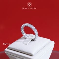 Nhẫn NM115 CHAM JEWELRY Full Đá (Barcode TNF114).