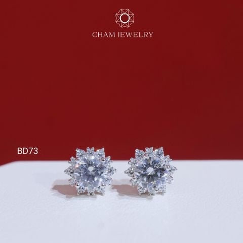 Hoa Tai BD73 CHAM JEWELRY , Chủ 5.0mm ( Barcode TBD1285).