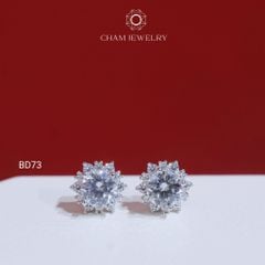 Hoa Tai BD73 CHAM JEWELRY , Chủ 5.0mm ( Barcode TBD1285).