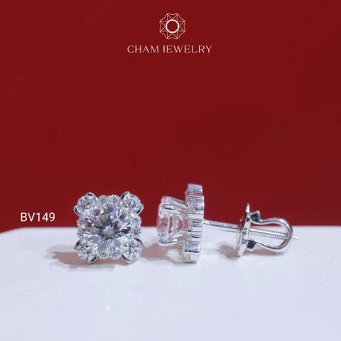 Hoa Tai BV149 CHAM JEWELRY, Chủ 5.5mm (Barcode TBV415).