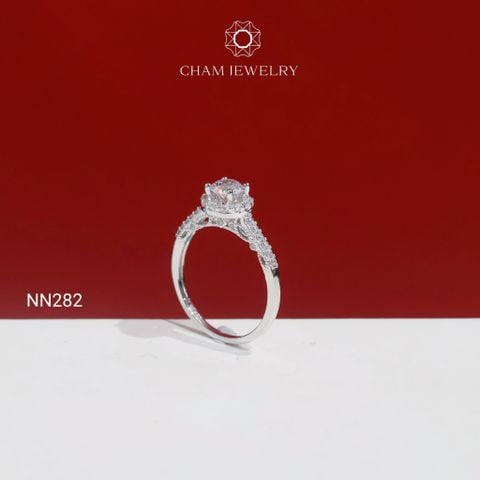 Nhẫn NN282 CHAM JEWELRY, Chủ 5.0mm( Barcode TNN1854).