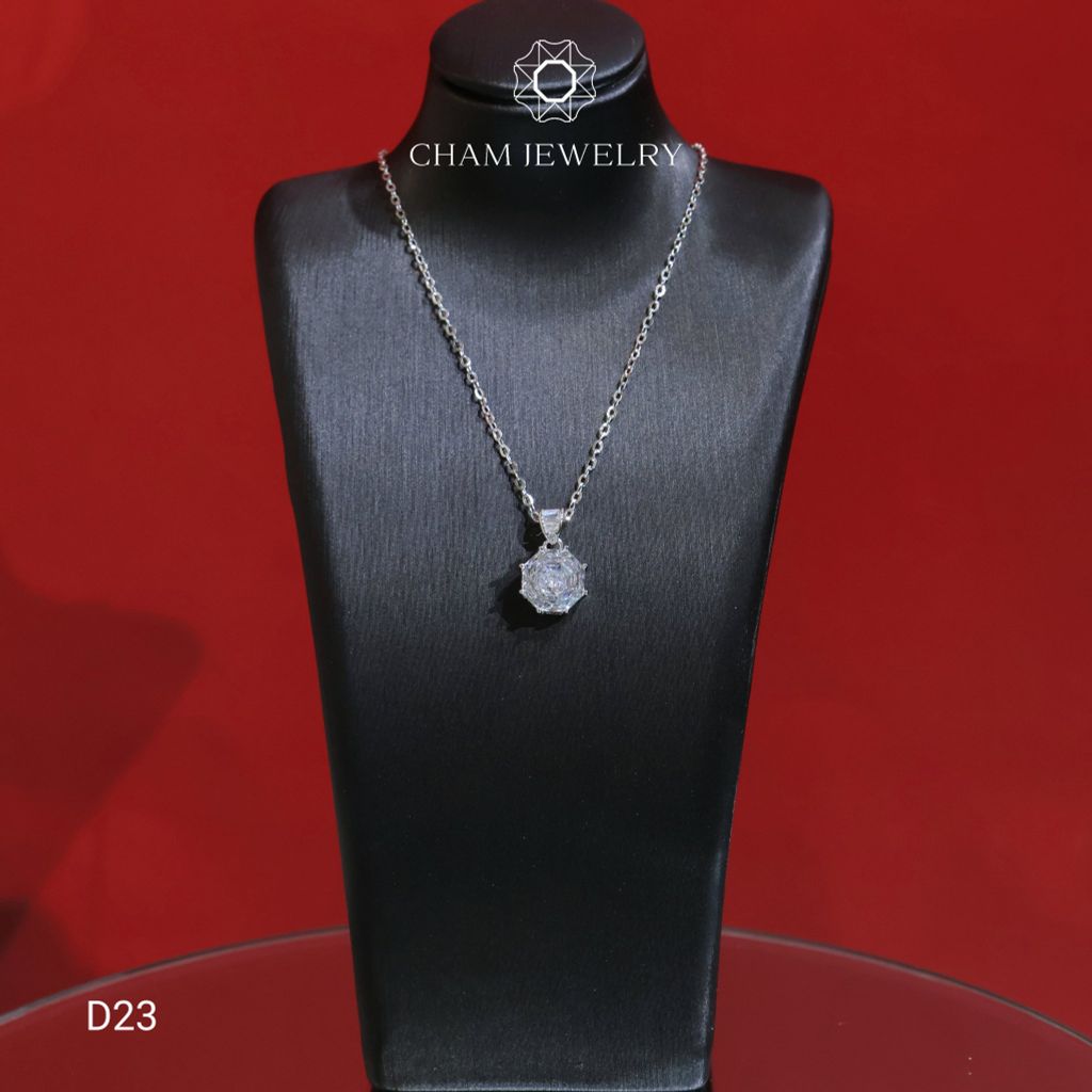 Dây Chuyền CHAM JEWELRY D23, Chủ 8.0mm (Barcode CXL7901106)