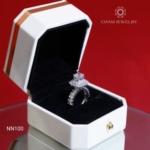 Nhẫn NN100 CHAM JEWELRY, Chủ 7.0mm (Barcode TNN1649)