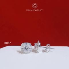 Hoa Tai BD57 CHAM JEWELRY, Chủ 4.0mm (Barcode TBD1686).