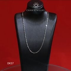 Dây Chuyền DK37 CHAM JEWELRY, Dây Lá Me Bảng 1.5mm (Barcode TDY663).