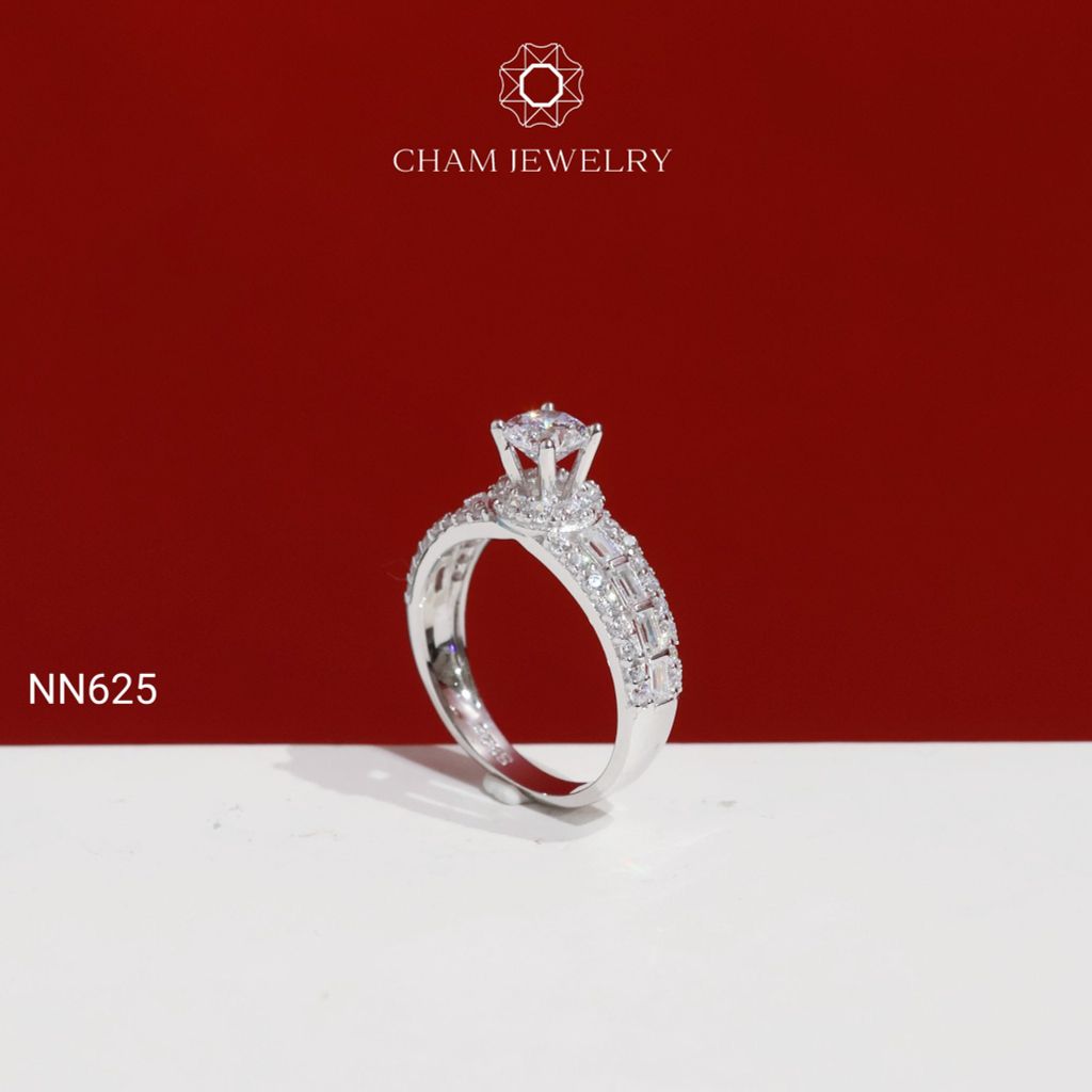 Nhẫn NN625 CHAM JEWELRY, Chủ 5.0mm ( C-NHN325(E7) ).