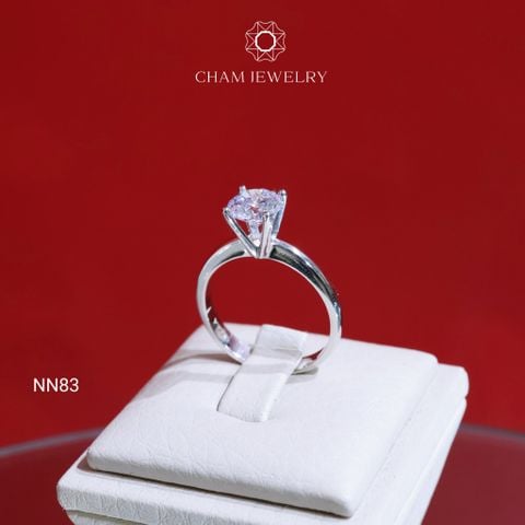 Nhẫn NN83 CHAM JEWELRY, Chủ 7.0mm (Barcode TNN268).