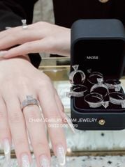 Nhẫn Nữ NN358 CHAM JEWELRY, Chủ 6.0mm (Barcode TNN1038- TNN1318)