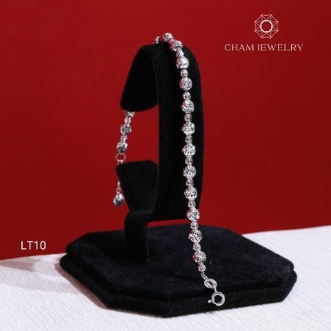 Lắc Tay CHAM JEWELRY LT10, Lắc Bi 5.0mm (Barcode TLBC60)