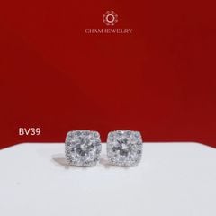 Hoa Tai BV39 CHAM JEWELRY, Chủ 6.0mm (Barcode TBV500).