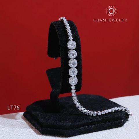 Lắc Tay CHAM JEWELRY LT76, Chủ 4.0mm (Barcode TLT1450)