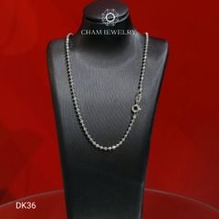 Dây Chuyền DK36 CHAM JEWELRY, Dây Bi Tròn 2.0mm
