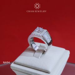 Nhẫn Nam NA94 CHAM JEWELRY, Chủ 6.0mm (Barcode TNNA404).