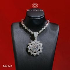 Mặt Dây Chuyền MK543 CHAM JEWELRY, Chủ 9.5mm (Barcode TMA1667).