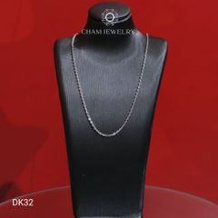 Dây Chuyền DK32 CHAM JEWELRY, Dây Cong 1.4mm ( Barcode CDBP4045 ).