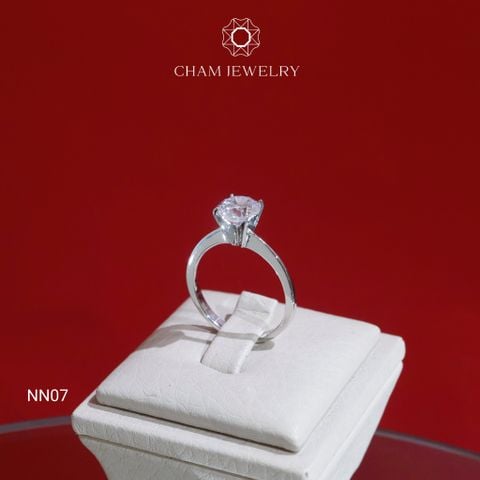 Nhẫn NN07 CHAM JEWELRY, Chủ 7.0mm.