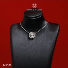 Mặt Dây Chuyền MK188 CHAM JEWELRY, Mặt Kiểu Xỏ Cỏ Chạm Máy (Barcode TMX451)