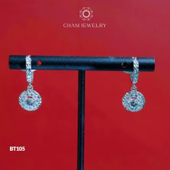 Hoa Tai CHAM JEWERLY BT105 , Chủ 5.0mm ( Barcode TBT791).