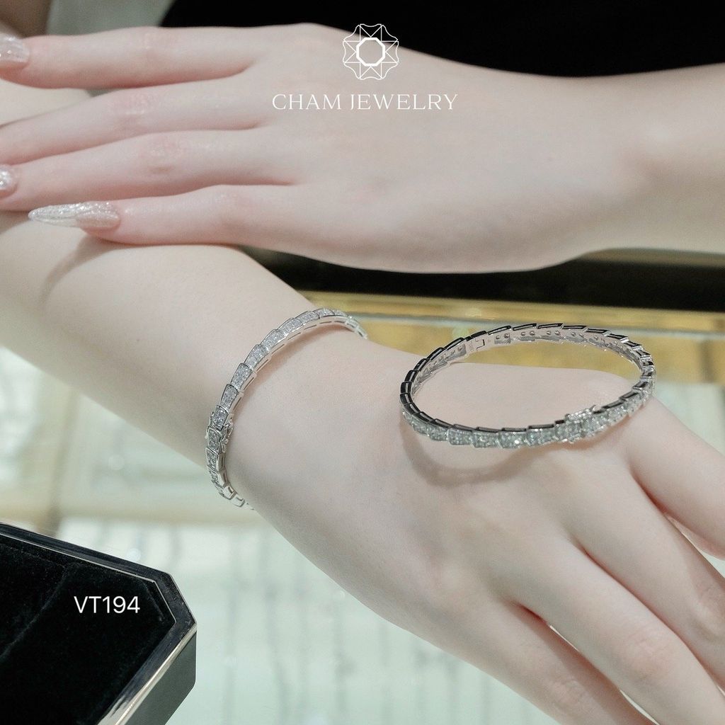 Vòng Tay VT194 CHAM JEWELRY, Vòng Rắn (Barcode CV6938)