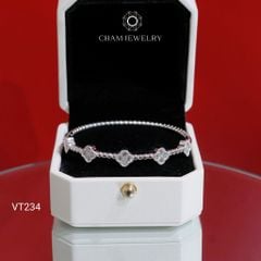 Vòng Tay CHAM JEWELRY VT234, Vòng Cỏ 4 Lá Đai Bi (Barcode TV216).