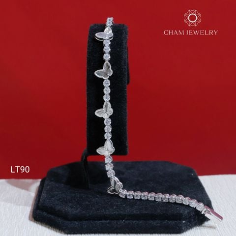 Lắc Tay LT90 CHAM JEWELRY, Lắc Tay Bướm (Barcode TLT1490).