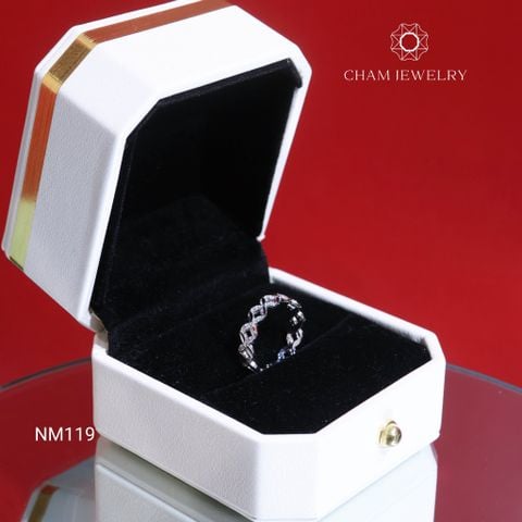 Nhẫn NM119 CHAM JEWELRY, Nhẫn Kim Tiền (Barcode TNF104).