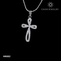 Mặt Dây Chuyền MK662, Mặt Thánh Giá CHAM JEWELRY.