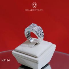 Nhẫn Nam NA124 CHAM JEWELRY, Chủ 7.0mm (Barcode TNNA168).
